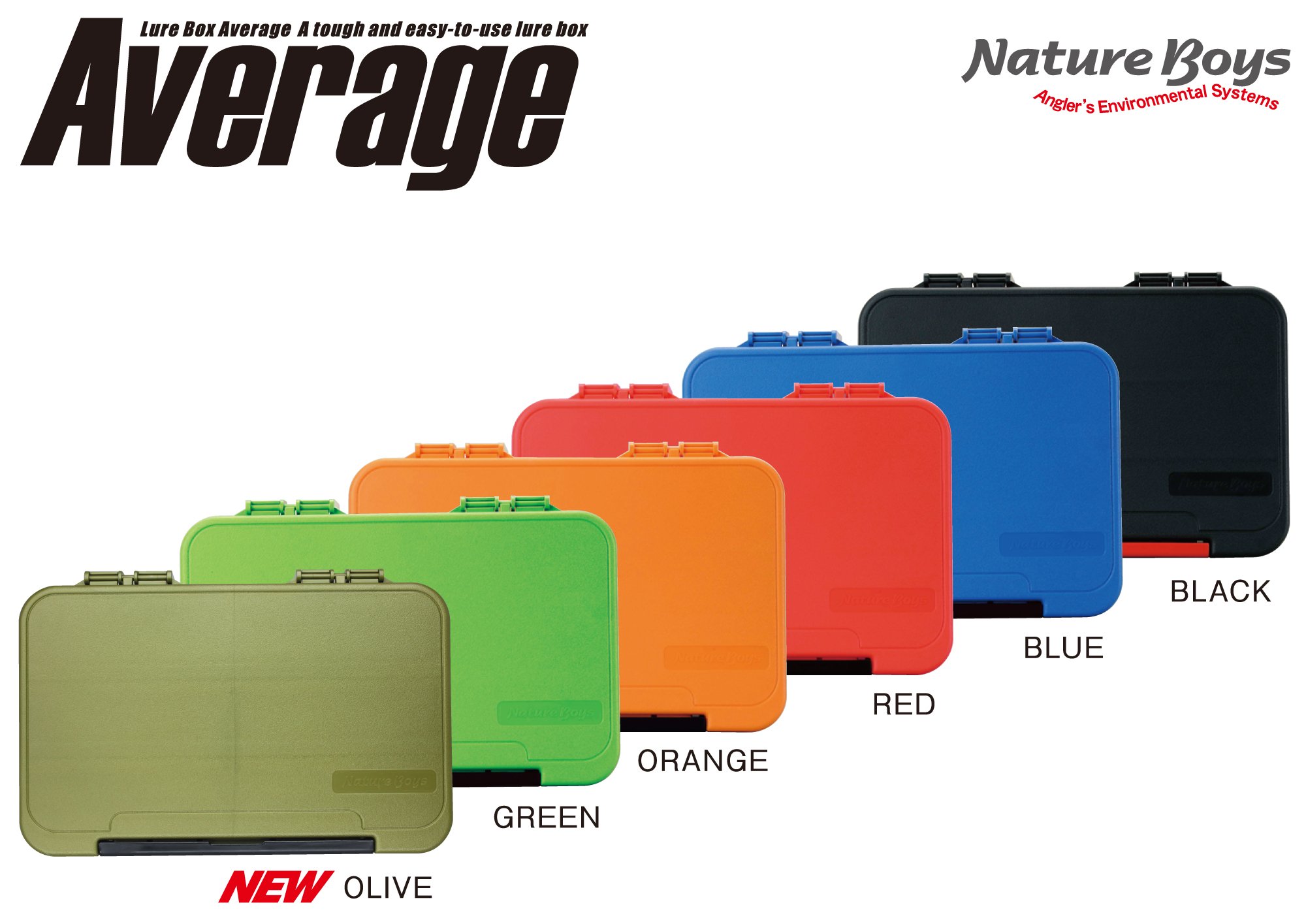 NHAB .LURE BOX / P-CASE （S・R・D）（全3サイズ展開） NHAB .LURE BOX / P-CASE （S・R・D）（全3サイズ展開）